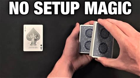Unlock Your Creative Potential with Impromptu Magic Card Tricks